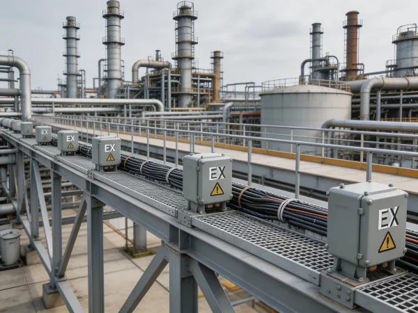 Petrochemical cable management